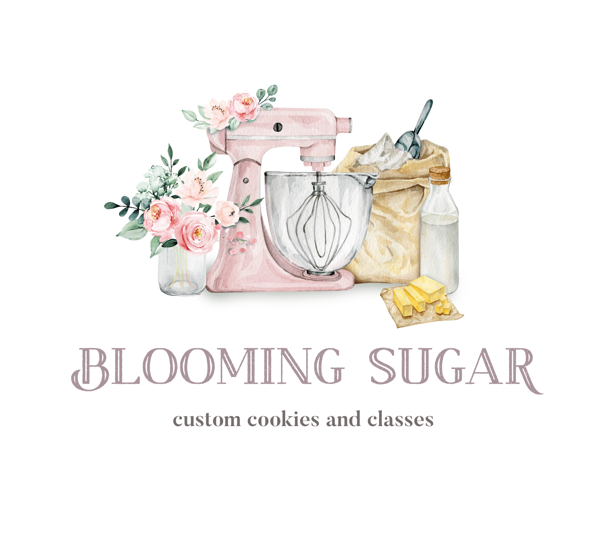Blooming Sugar custom cookies and classes